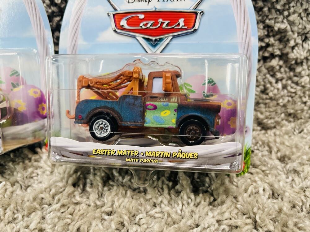 Disney Pixar Cars Easter Mater Tow Truck Mattel 1:55 Diecast New